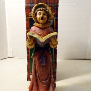 Windsor Collection Caroler Collectible Figure Statue 10" Ceramic